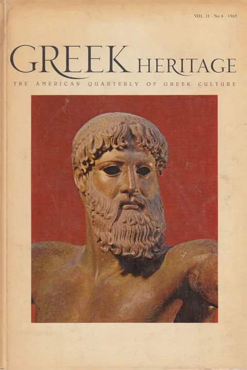 Greek heritage | vol. II, no. 6. The American quarterly of Greek culture